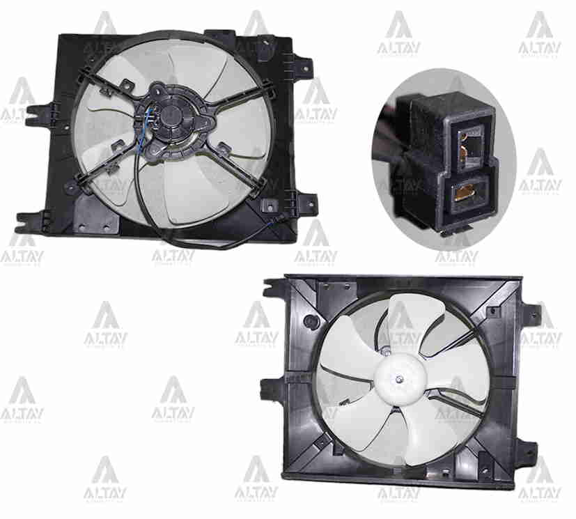 Mazda 626 Radyatör Fan ve Motoru 1988-1992 Mazda 626 Radyatör Fan ve Motoru 1988-1992